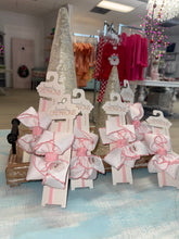 Beyond creation pink Santa pantyHose Headband 4.5 inch bow