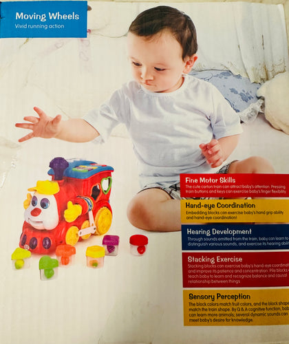 top race IQ cartoon train