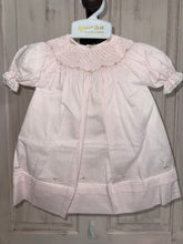 27212F Rosette Bishop Dress pink