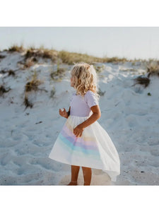 Lavender Rainbow dress