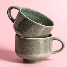 Emerald Ceramic Handmade Mug - 16oz