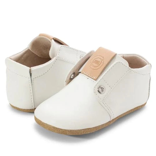 Livie & Luca Mochi Bright White Crib Shoe