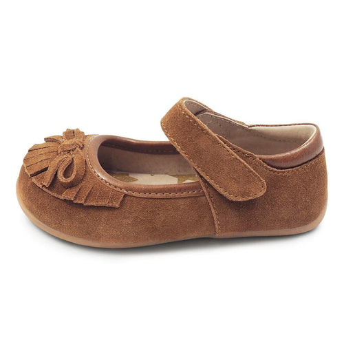 Livie & Luca Willow Camel Crib Shoe