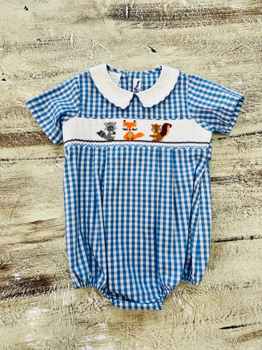 Vive Le Fete Woodland Smocked bubble