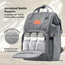 KeaBabies Original Diaper Backpack With Changing Pad