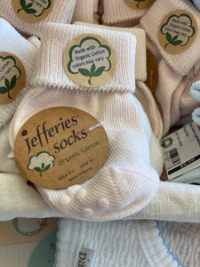 Baby Socks organic cotton pink/blue