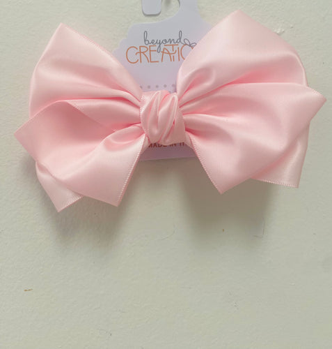Beyond Creation 5inch pink satin bow