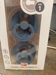 Bibs Pacifier two pack size 1